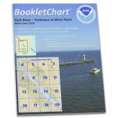 NOAA BookletChart 12243: York River Yorktown to West Point
