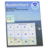 NOAA BookletChart 12254: Chesapeake Bay Cape Henry to Thimble Shoal Light