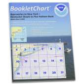HISTORICAL NOAA BookletChart 12300: Approaches to New York: Nantucket Shoals to Five Fathom Bank