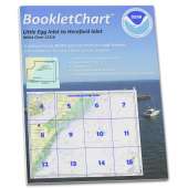 HISTORICAL NOAA BookletChart 12318: Little Egg Inlet to Hereford Inlet;Absecon Inlet