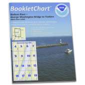 HISTORICAL NOAA BookletChart 12345: Hudson River George Washington Bridge to Yonkers