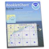 HISTORICAL NOAA BookletChart 13260: Bay of Fundy to Cape Cod