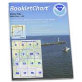 NOAA BookletChart 13290: Casco Bay, Handy 8.5" x 11" Size. Paper Chart Book Designed for use Aboard Small Craft