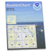 Great Lakes NOAA Charts :NOAA BookletChart 14860: Lake Huron, Handy 8.5" x 11" Size. Paper Chart Book Designed for use Aboard Small Craft