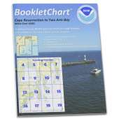 HISTORICAL NOAA BookletChart 16682: Cape Resurrection to Two Arm Bay;Seward