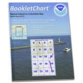 HISTORICAL NOAA BookletChart 16713: Naked Island to Columbia Bay