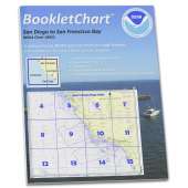NOAA BookletChart 18022: San Diego to San Francisco Bay