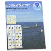HISTORICAL NOAA BookletChart 18456: Olympia Harbor and Budd Inlet