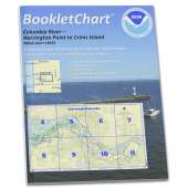 HISTORICAL NOAA BookletChart 18523: Columbia River Harrington Point to Crims Island