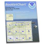 NOAA BookletChart 18532: Columbia River Bonneville to The Dalles; The Dalles; Hood River