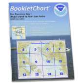 Pacific Coast NOAA Charts :NOAA BookletChart 18653: San Francisco Bay-Angel Island to Point San Pedro