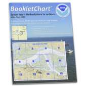 HISTORICAL NOAA BookletChart 18659: Suisun Bay-Mallard Island to Antioch