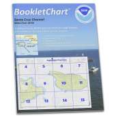 HISTORICAL NOAA BookletChart 18728: Santa Cruz Channel