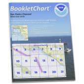 Pacific Coast Charts :NOAA BookletChart 18746: San Pedro Channel;Dana Point Harbor, Handy 8.5" x 11" Size. Paper Chart Book Designed for use Aboard Small Craft