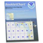 HISTORICAL NOAA BookletChart 18772: Approaches to San Diego Bay