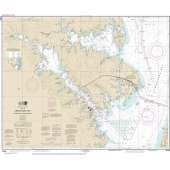 HISTORICAL NOAA Chart 12282: Chesapeake Bay Severn and Magothy Rivers