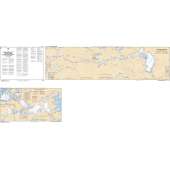 CHS Chart 2029: Couchiching Lock to Port Severn / Écluse de Couchiching a Port Severn