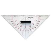 Navigation Tools :Protractor Triangle with Handle #101