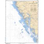 CHS Chart 2243: Bateau Island to/à Byng Inlet