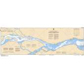 CHS Chart 6453: Mackenzie River / Fleuve Mackenzie (Kilometre / Kilomètre 58-90)