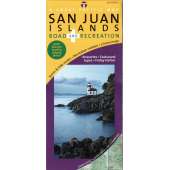 San Juan Islands Road & Recreation Map