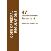 Code of Federal Regulations :Code of Federal Regulations CFR 47