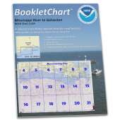 Gulf Coast Charts :NOAA Booklet Chart 1116A: Mississippi River to Galveston (Oil and Gas Leasing Areas)