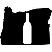 Oregon w/ Wine Bottle MAGNET