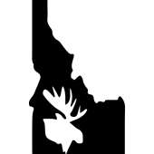 Idaho w/ Moose Head MAGNET