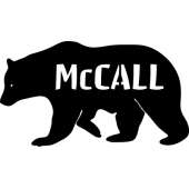 Customs & Named Metal Art :Bear w/ McCall MAGNET