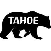 Customs & Named Metal Art :Bear w/ Tahoe MAGNET