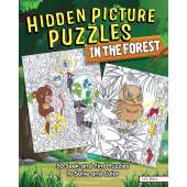 Hidden Picture Puzzles in the Forest: 50 Seek-and-Find Puzzles to Solve and Color