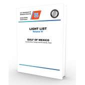 USCG Light Lists :USCG Light List IV 2023: Gulf of Mexico Econfina River, Florida to the Rio Grande, Texas