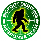 Bigfoot Novelty Gifts :Bigfoot Sighting Response Team STICKER (10 PACK)