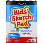 Drawing Books :Kids' Sketch Pad (50 perforated sheets of high quality paper. Acid-free)