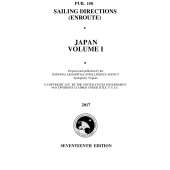 PUB 158 Sailing Directions Enroute: Japan Vol 1 (CURRENT EDITION)