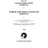 PUB 182 Sailing Directions Enroute: North and West Coasts of Norway (CURRENT EDITION)