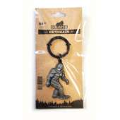 Sasquatch, Yeti, Bigfoot - Sculpted Pewter Keychain