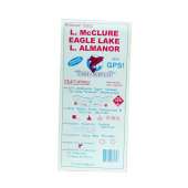 California Travel & Recreation :Fish-N-Map: Lake McClure, Eagle Lake, Lake Almanor