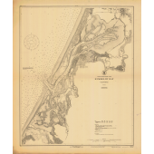 Historical Chart: Humboldt Bay 1916 (36 x 43 inches)