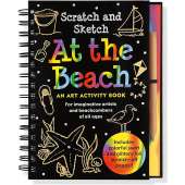 Drawing Books :Scratch and Sketch: At The Beach