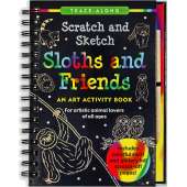 Jungle & Zoo Animals for Kids :Scratch & Sketch Sloths & Friends