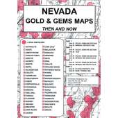 Nevada Gold and Gems Map, Then and Now