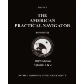 2019 American Practical Navigator - Bowditch - Volume 1 & 2 - Paperback Book