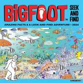 Willow Creek Press Bigfoot Seek & Find Monthly 2024 Wall Calendar  - Book