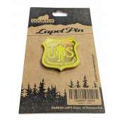 USFS Department of Sasquatch - Gold - Lapel Pin