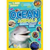 National Geographic Kids Ocean Animals Sticker Activity Book - Book