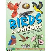 Birds & Friends - An Introduction to Backyard Birds for Kids - Activity Book