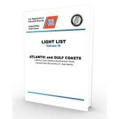 2024 USCG Light List III: Atlantic and Gulf Coasts - Little River, South Carolina to Econfina River, Florida