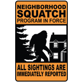 Neighborhood Squatch STICKER (1 STICKER)